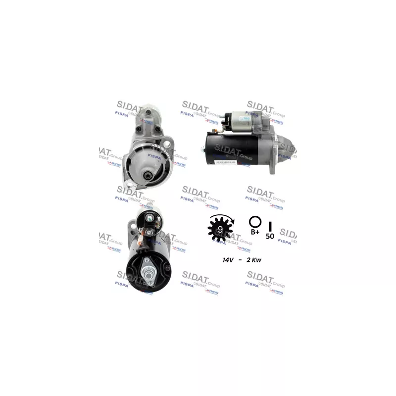 Démarreur SIDAT S12BH0156
