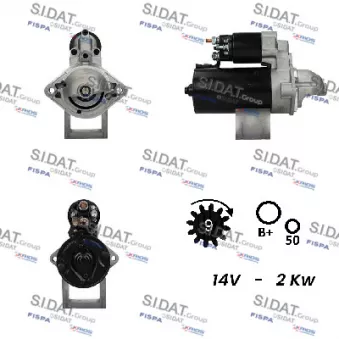 Démarreur SIDAT S12BH0172A2