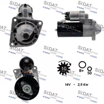 Démarreur SIDAT S12BH0184