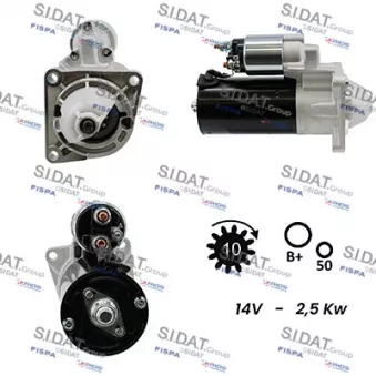 Démarreur SIDAT S12BH0184A2
