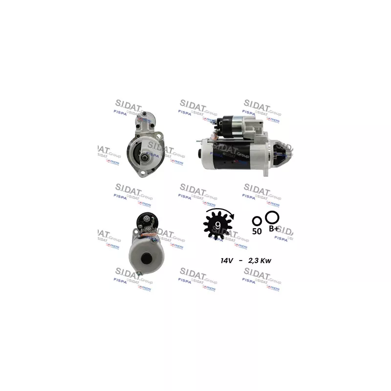 Démarreur SIDAT S12BH0185A2