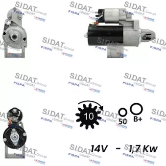 Démarreur SIDAT S12BH0188A2