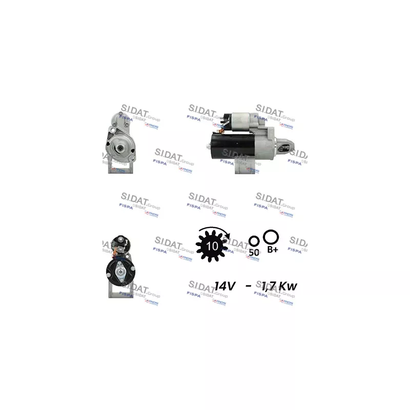 Démarreur SIDAT S12BH0188A2