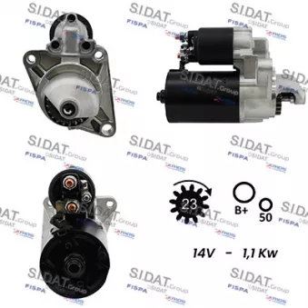 Démarreur SIDAT S12BH0192A2