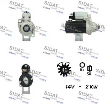 Démarreur SIDAT S12BH0245A2