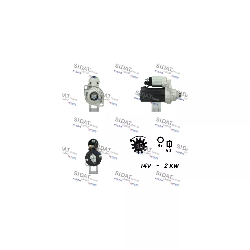 Démarreur SIDAT S12BH0245A2
