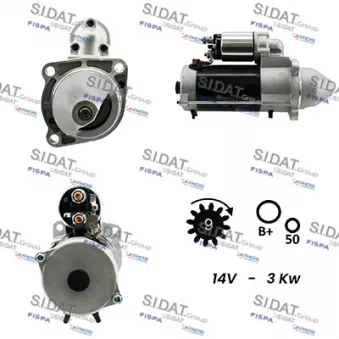 Démarreur SIDAT S12BH0265A2