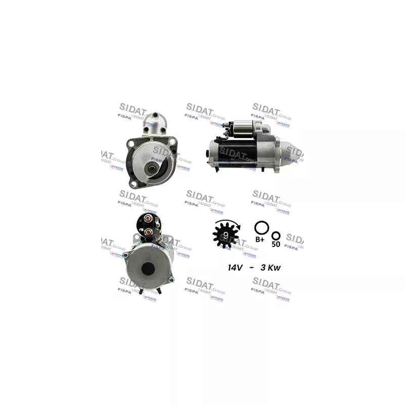 Démarreur SIDAT S12BH0265A2