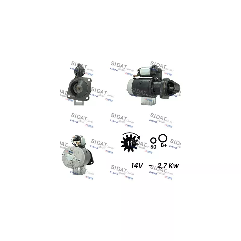 Démarreur SIDAT S12BH0269A2