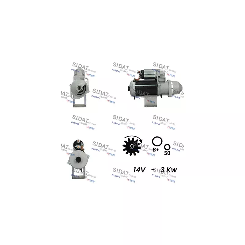 Démarreur SIDAT S12BH0304A2