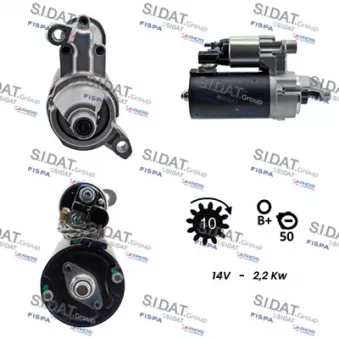 Démarreur SIDAT S12BH0340A2