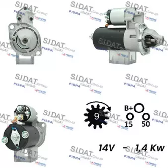 Démarreur SIDAT S12BH0341A2