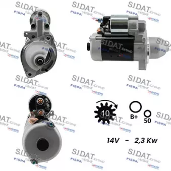 Démarreur SIDAT S12BH0357A2