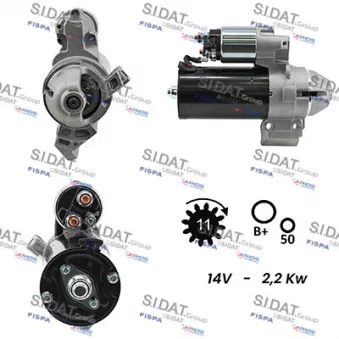 Démarreur SIDAT S12BH0431A2