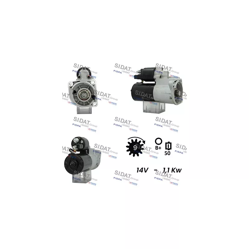 Démarreur SIDAT S12BH0440A2