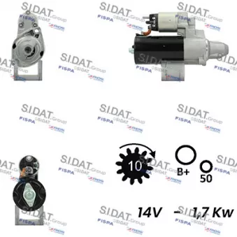Démarreur SIDAT S12BH0470