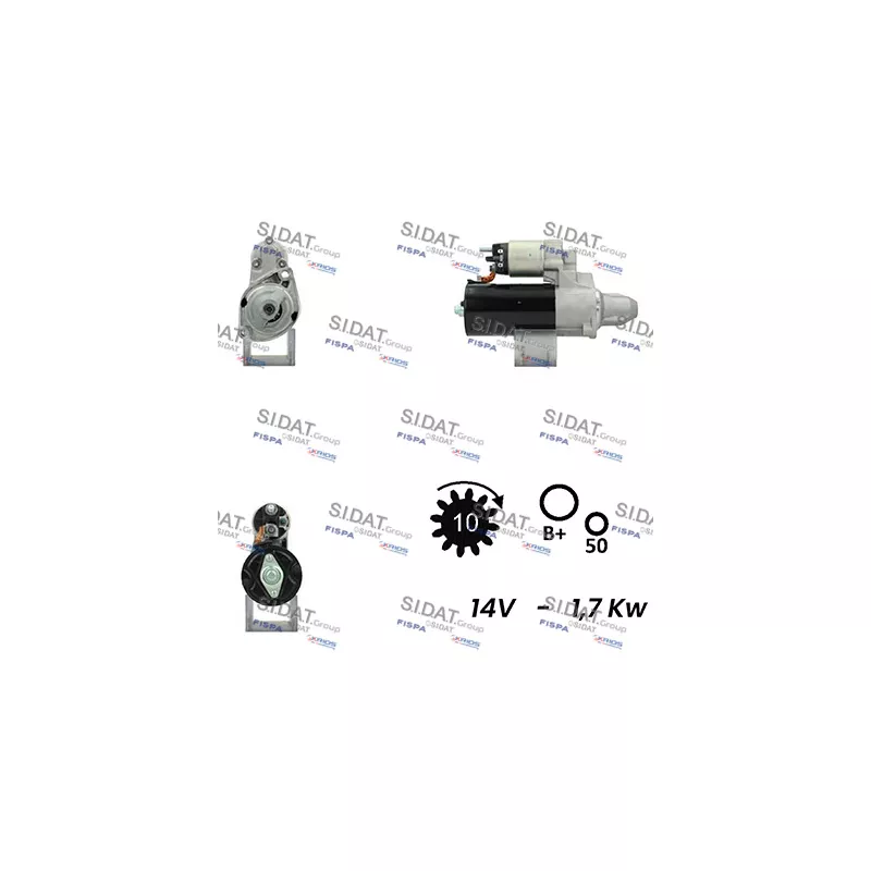 Démarreur SIDAT S12BH0470A2