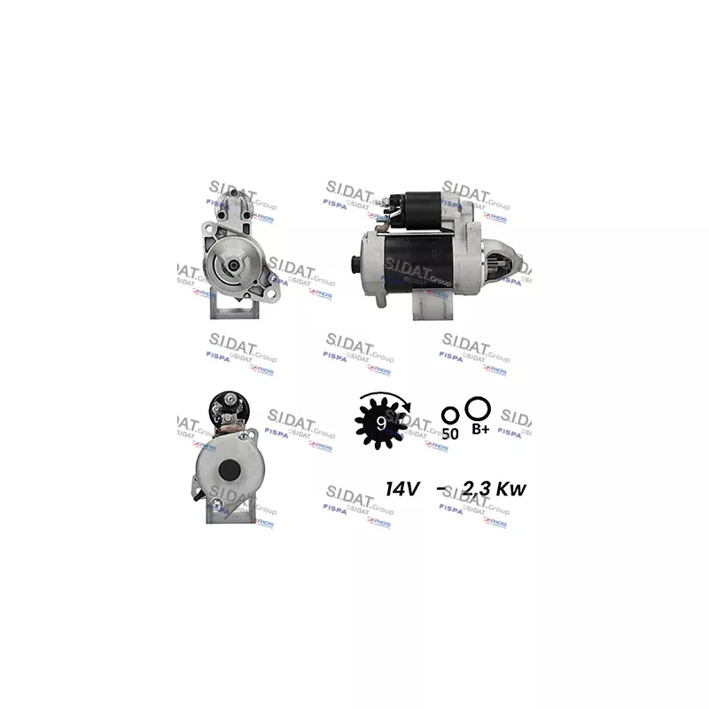 Démarreur SIDAT S12BH0598A2