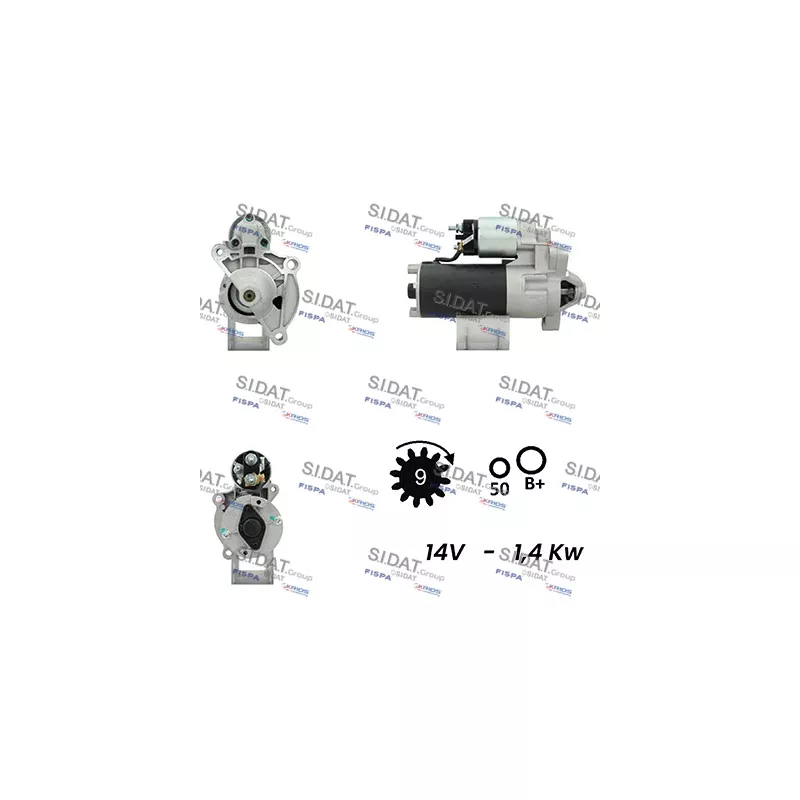 Démarreur SIDAT S12BH0613A2