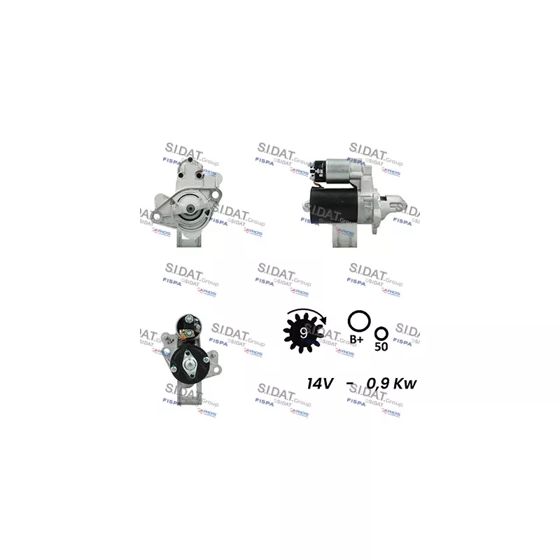 Démarreur SIDAT S12BH0644A2