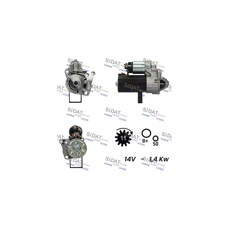Démarreur SIDAT S12BH0688A2