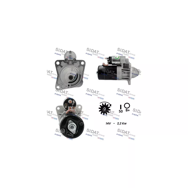 Démarreur SIDAT S12BH0788A2