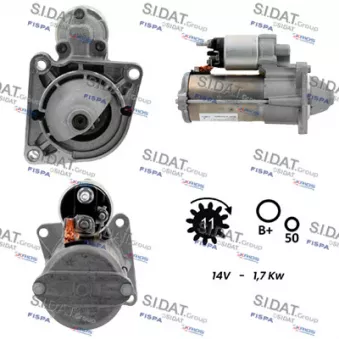 Démarreur SIDAT S12BH0796