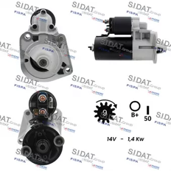 Démarreur SIDAT S12BH0798A2