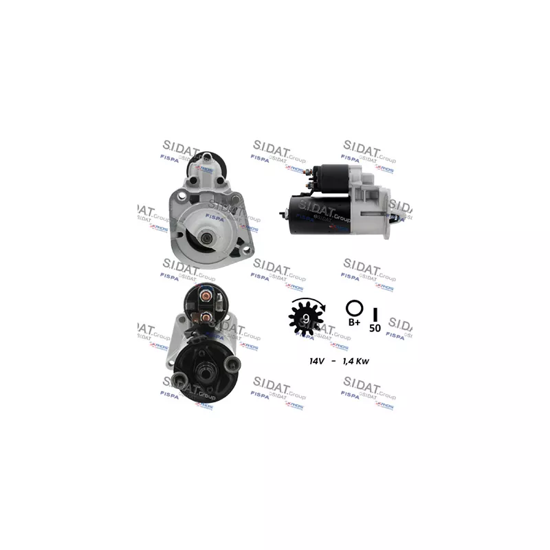 Démarreur SIDAT S12BH0798A2