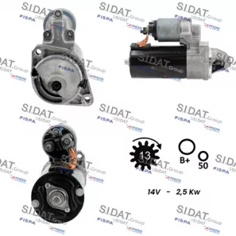 Démarreur SIDAT S12BH0863