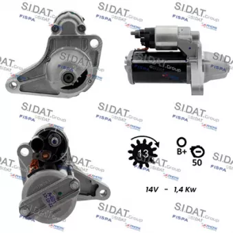 Démarreur SIDAT S12BH0882