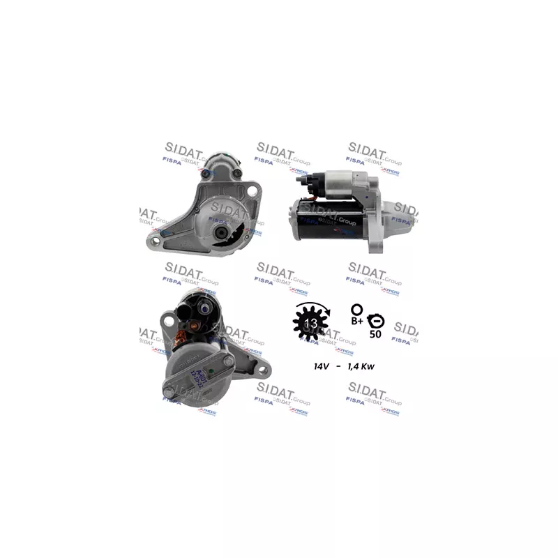 Démarreur SIDAT S12BH0882