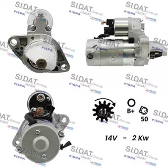 Démarreur SIDAT S12DE0088A2