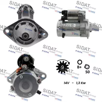 Démarreur SIDAT S12DE0136