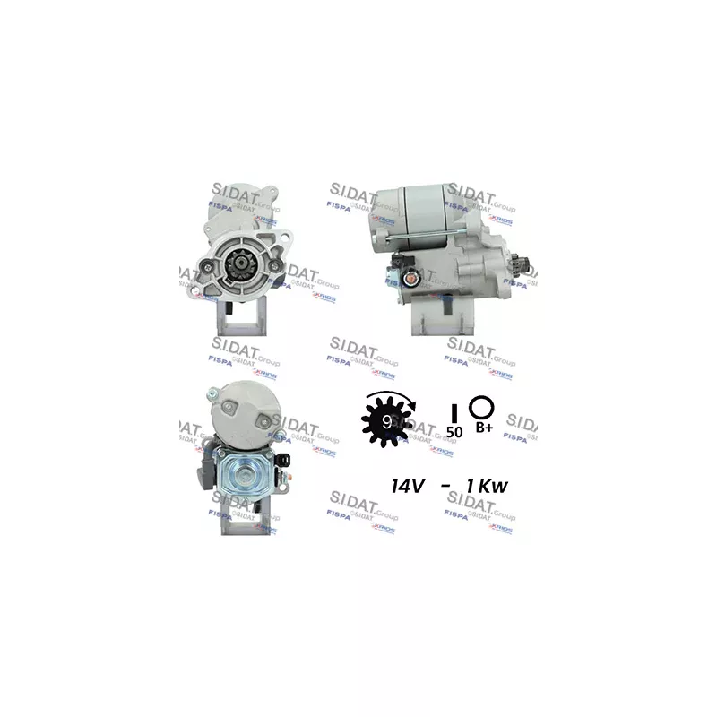 Démarreur SIDAT S12DE0158A2