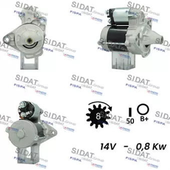 Démarreur SIDAT S12DE0317A2