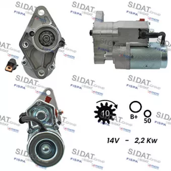 Démarreur SIDAT S12DE0347A2