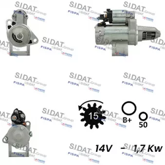 Démarreur SIDAT S12DE0359A2