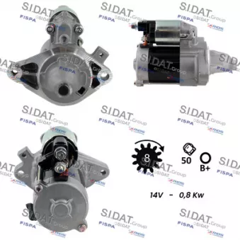 Démarreur SIDAT S12DE0423