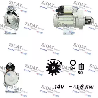 Démarreur SIDAT S12DE0429A2