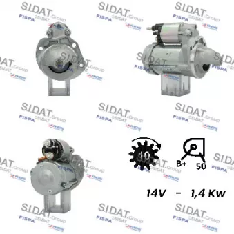 Démarreur SIDAT S12DE0462