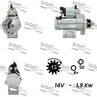 Démarreur SIDAT S12DE0559A2
