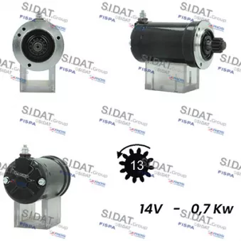 Démarreur SIDAT S12DE0639A2
