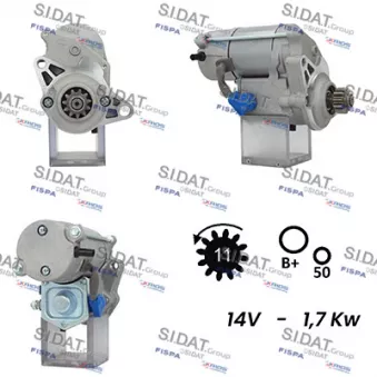 Démarreur SIDAT S12DE0642A2