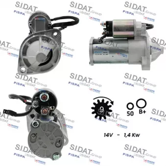 Démarreur SIDAT S12GN0879
