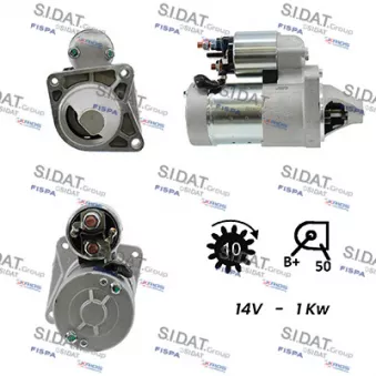Démarreur SIDAT S12HT0019A2