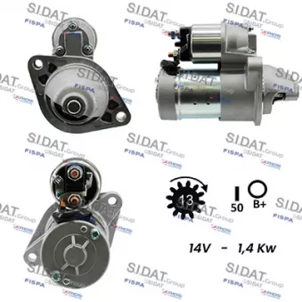 Démarreur SIDAT S12HT0037