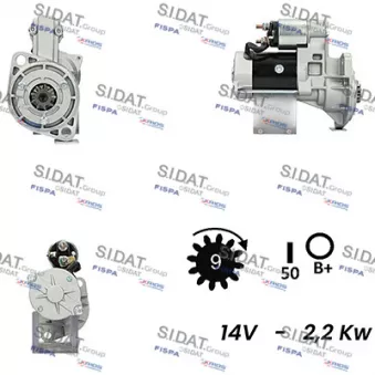 Démarreur SIDAT S12HT0311A2