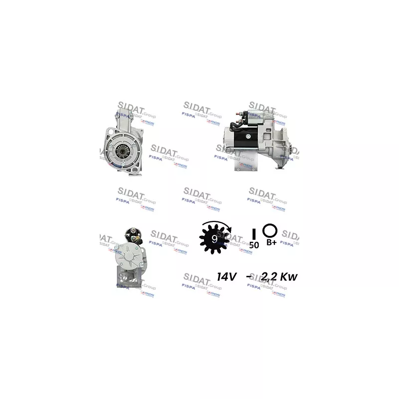 Démarreur SIDAT S12HT0311A2
