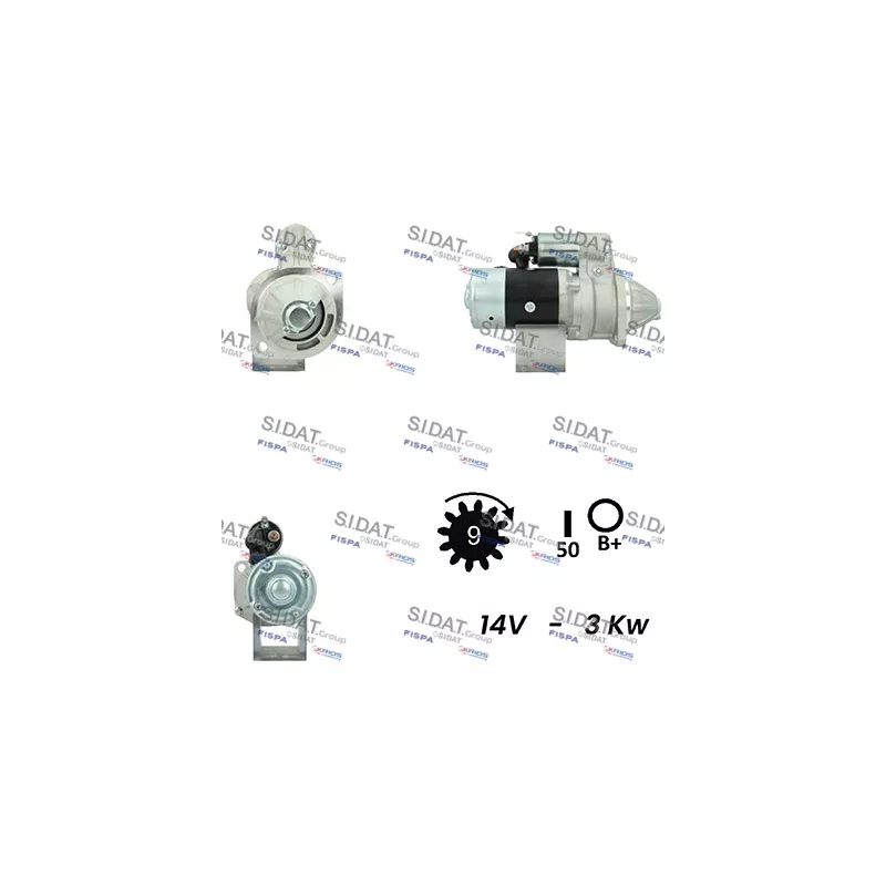 Démarreur SIDAT S12HT0508A2